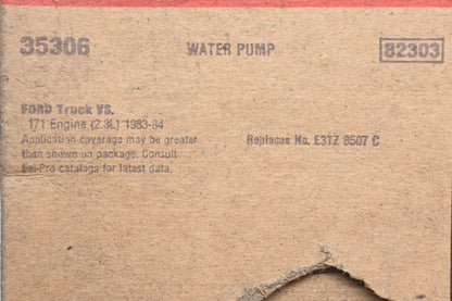 Fel-Pro 35306, E3TZ-8507-C Water Pump Gasket NOS