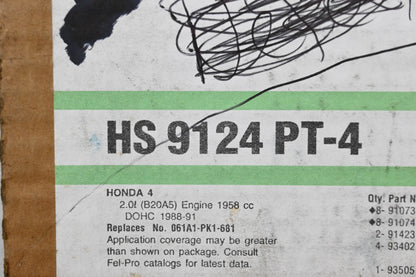 Fel-Pro HS 9124 PT-4, 061A1-PK1-681 Head Gasket Kit NOS