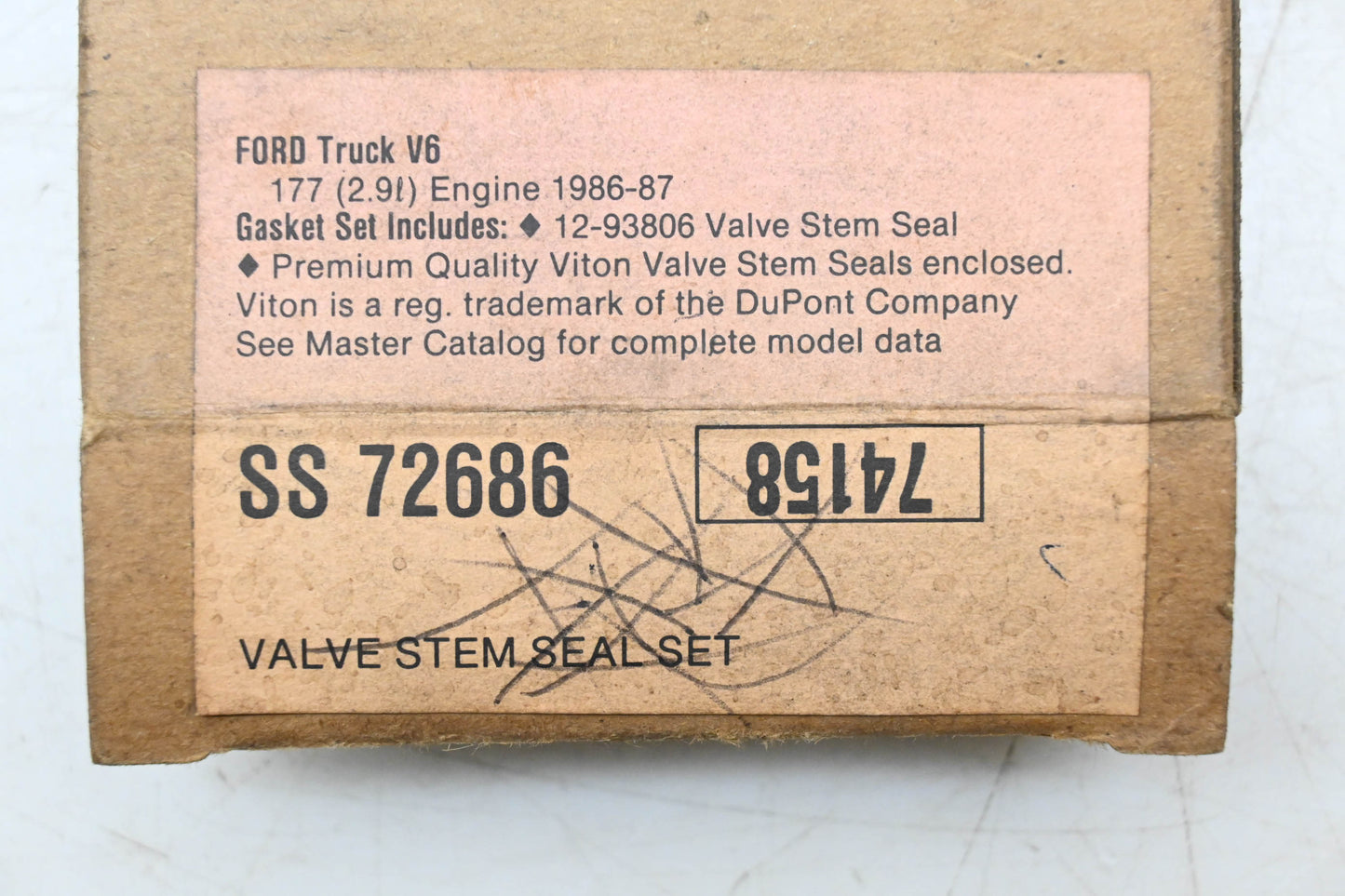 Fel-Pro SS 72686 Valve Stem Oil Seal Kit NOS