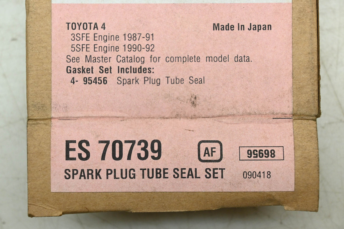 Fel-Pro ES 70739 Spark Plug Tube Seal Kit NOS