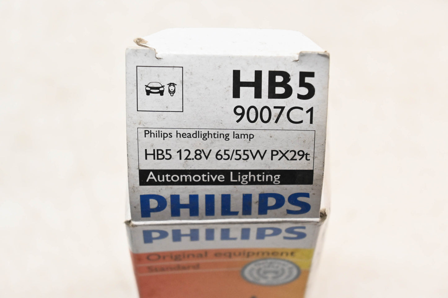 Philips 9007C1, HB5 9007 Standard Headlight Bulb NOS