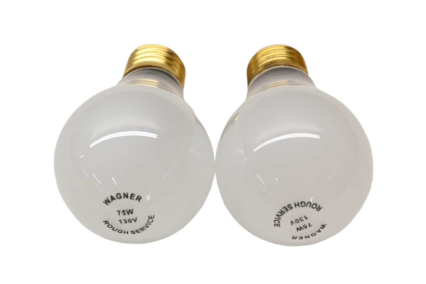 Wagner 75WRS Rough Service Light Bulbs Qty 2 NOS