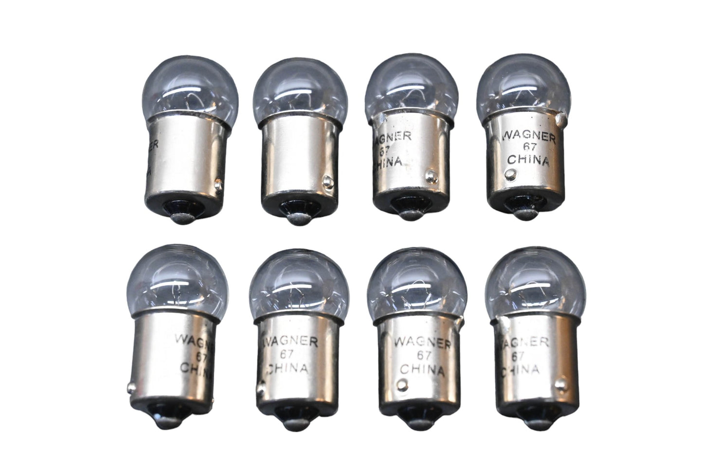 Wagner 67 Miniature Light Bulbs Qty 8 NOS