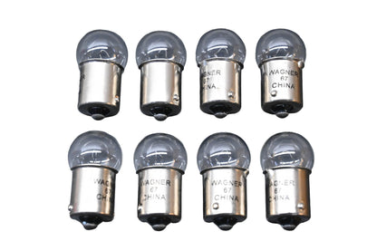 Wagner 67 Miniature Light Bulbs Qty 8 NOS