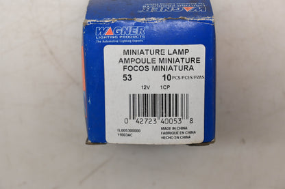 Wagner 53 Intrument Light Bulb NOS