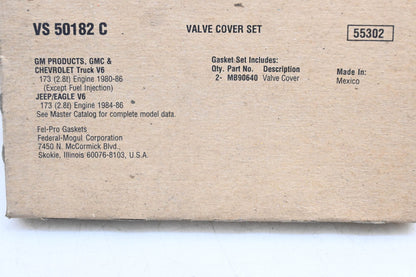 Fel-Pro VS 50182 C Valve Cover Gasket Kit NOS