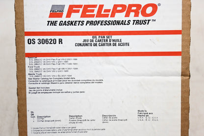 Fel-Pro OS 30620 R Oil Pan Gasket Kit NOS