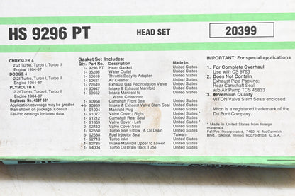 Fel-Pro HS 9296 PT Head Gasket Kit NOS