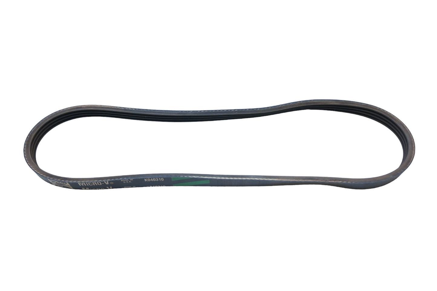 Gates K040310 Micro-V Serpentine Belt NOS