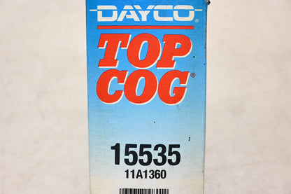 Dayco 15535, 11A1360 Top Cog Accessory Drive Belt NOS