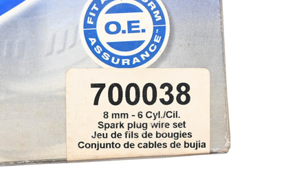 Federal Mogul 700038 Power Max Spark Plug Wire Kit NOS