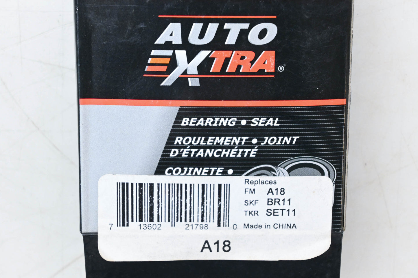 Auto Extra A18, BR11, SET11 Tapered Roller Bearing Kit NOS