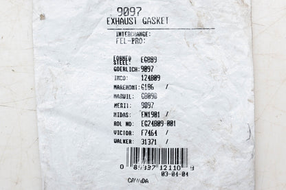 Aftermarket 31371, 9097, 124809 Exhaust Pipe Flange Gasket NOS