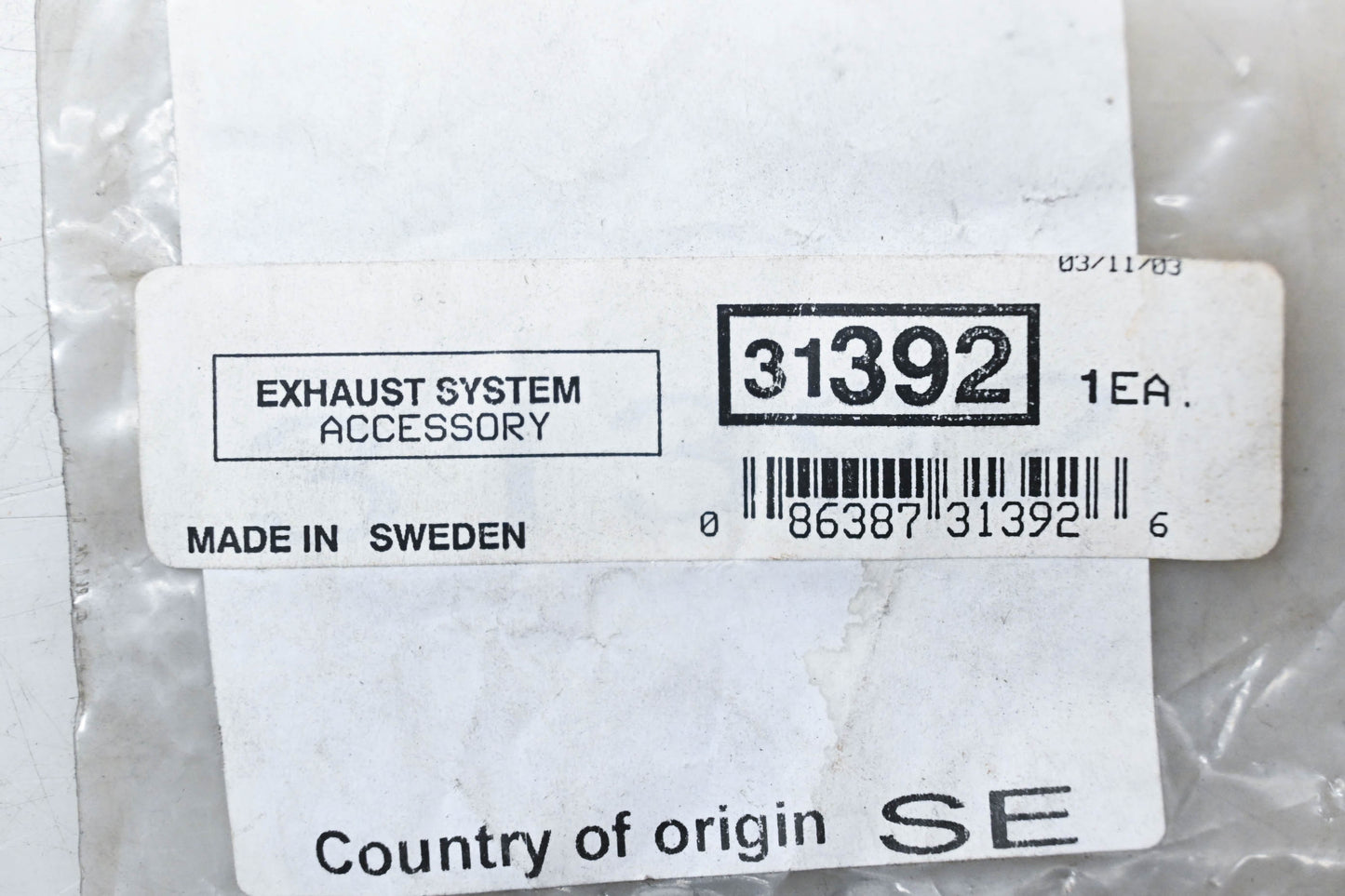 Aftermarket 31392 Exhaust Pipe Flange Gasket NOS