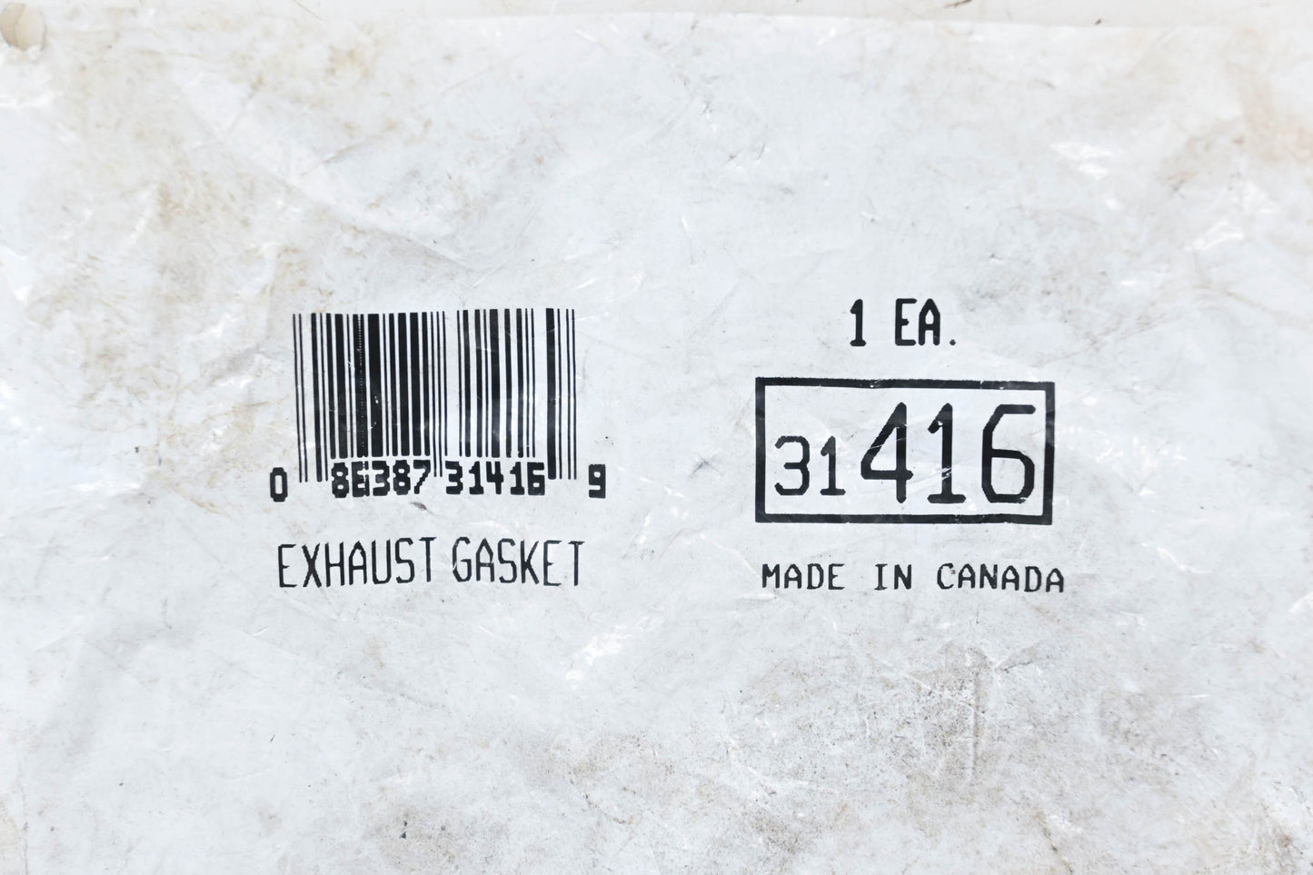 Aftermarket 31416 Exhaust Pipe Flange Gasket NOS