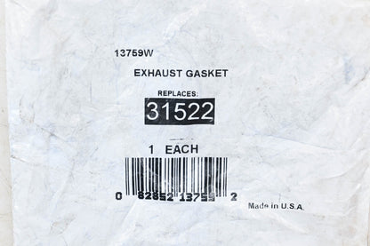 Aftermarket 31522, 13759W Exhaust Pipe Flange Gasket NOS