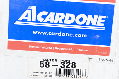 A1 Cardone 58-328, GM 24575871 Remanufactured Water Pump Kit NOS