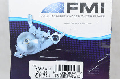 FMI AW3412, 20131, WP-724 Water Pump Kit NOS