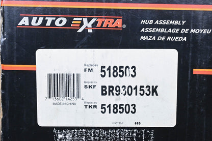 Auto Extra 518503, BR930153K Wheel Bearing & Hub Kit NOS