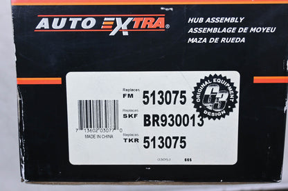 Auto Extra 513075, BR930013 Wheel Bearing & Hub Kit NOS
