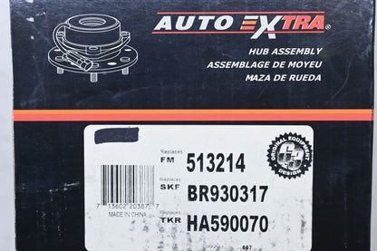 Auto Extra 513214, BR930317, HA590070 Wheel Bearing & Hub Assembly NOS