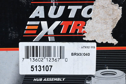Auto Extra 513107, BR930040 Wheel Bearing & Hub Assembly NOS