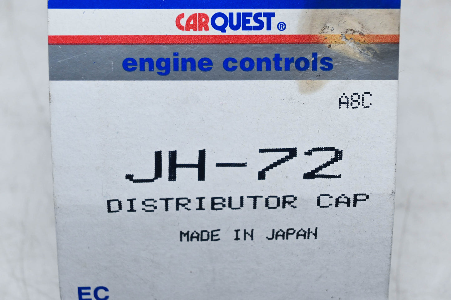 CarQuest JH-72 Distributor Cap NOS