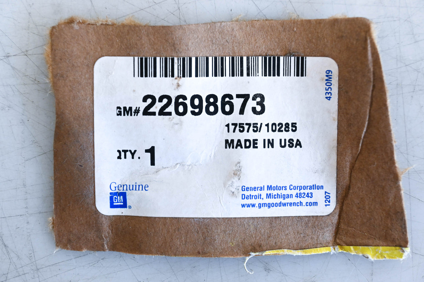 GM 22698673, 022T-E0652 Accelerator Pedal Assembly NOS