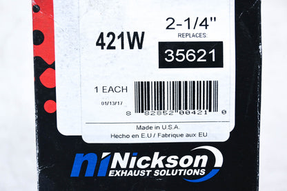 Nickson 35621, 421W Exhaust Band Clamp Kit NOS