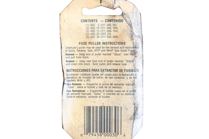 Littelfuse 094369 Emergency Fuse Kit NOS