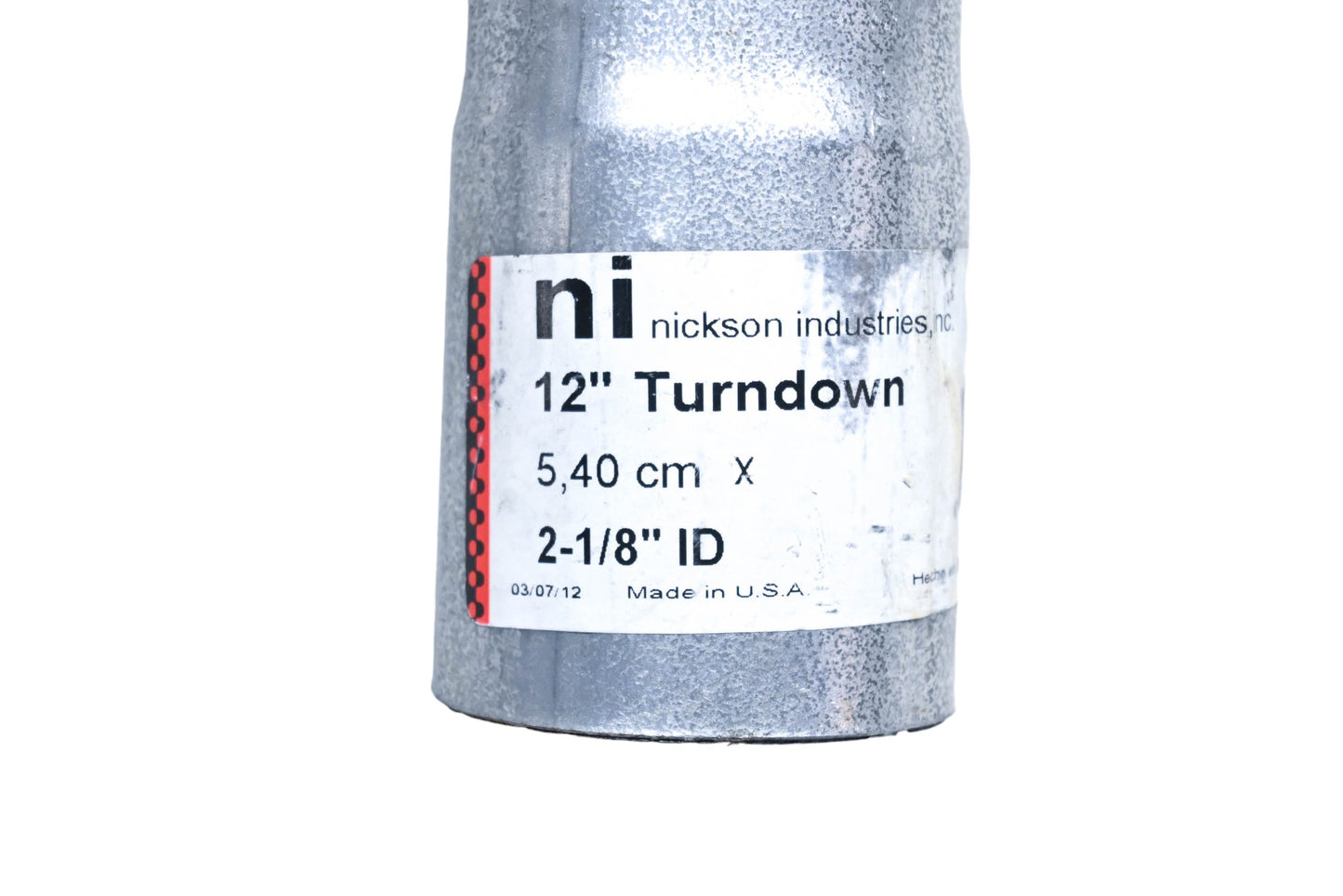 Nickson 17606, 548606 12" Exhaust Pipe Turndown NOS