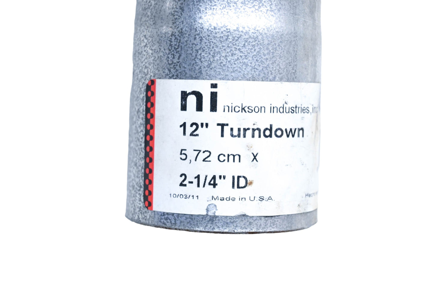 Nickson 17604, 548604 12" Exhaust Pipe Turndown NOS