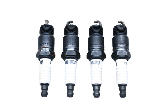 Autolite 664 Copper Core Resistor Spark Plugs Qty 4 NOS