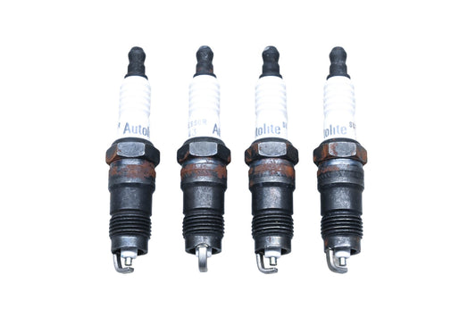 Autolite 2543 Copper Core Suppressor Spark Plugs Qty 8 NOS