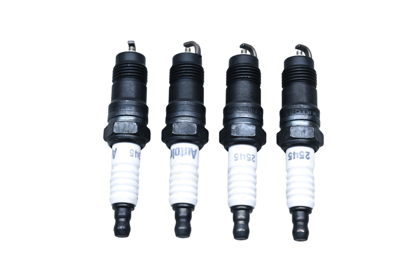 Autolite 2545 Copper Core Resistor Spark Plugs Qty 4 NOS