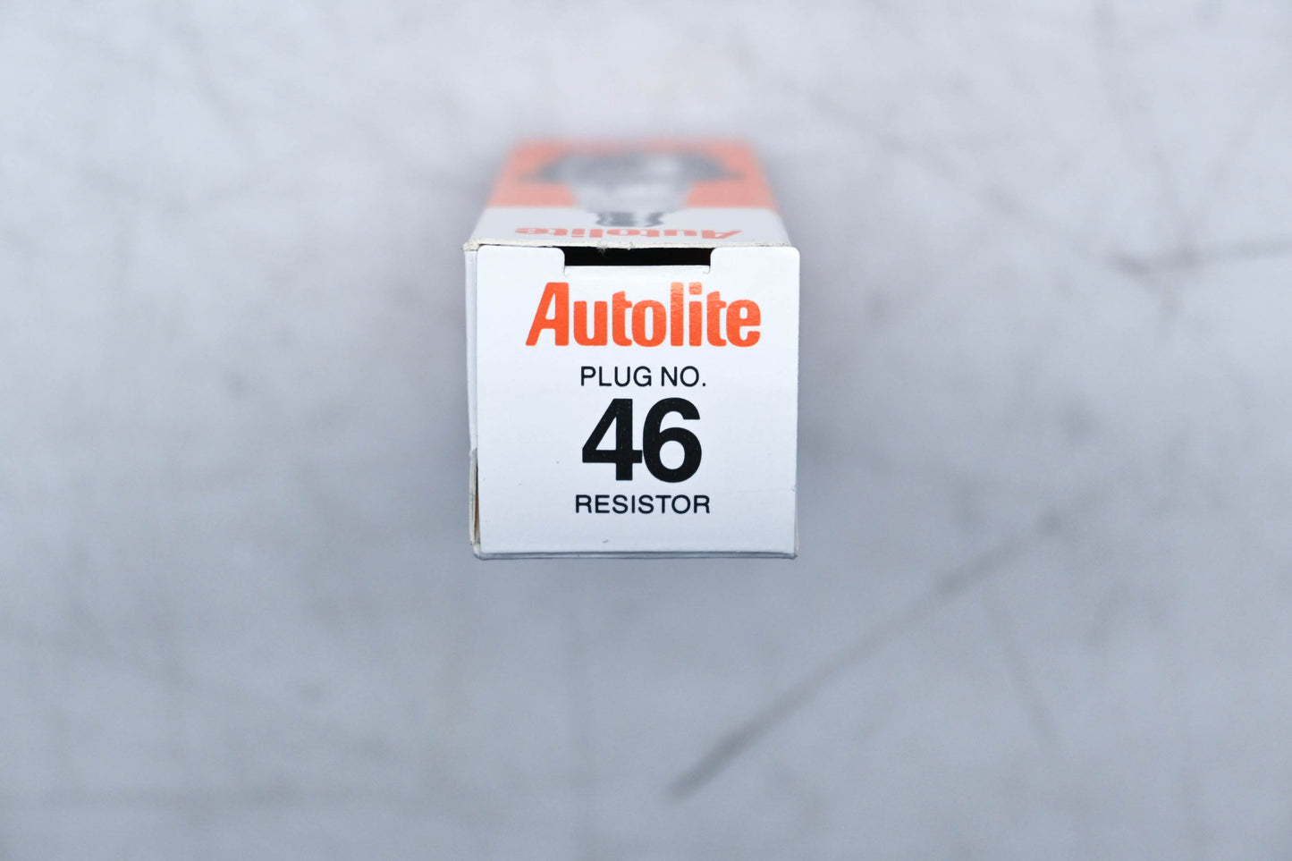 Autolite 46 Copper Core Resistor Spark Plugs Qty 4 NOS