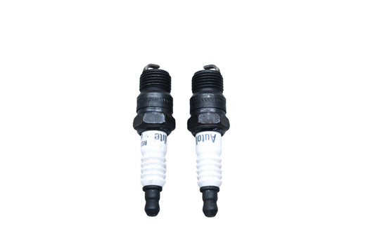 Autolite 687 Copper Core Resistor Spark Plugs Qty 2 NOS