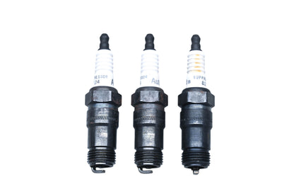Autolite 824 Copper Core Suppressor Spark Plugs Qty 3 NOS