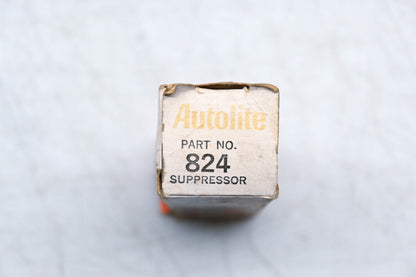 Autolite 824 Copper Core Suppressor Spark Plugs Qty 3 NOS