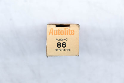 Autolite 86 Copper Core Resistor Spark Plug NOS