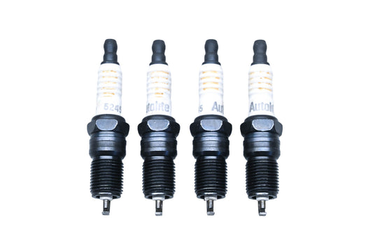 Autolite 5245 Copper Core Resistor Spark Plugs Qty 4 NOS