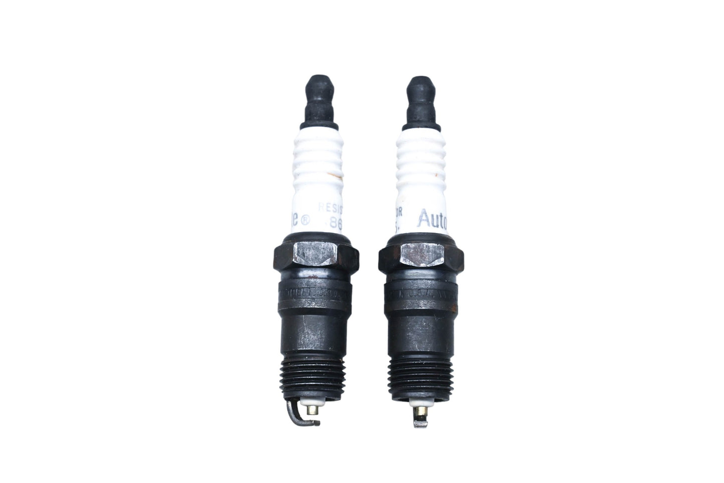 Autolite 865 Copper Core Resistor Spark Plugs Qty 2 NOS