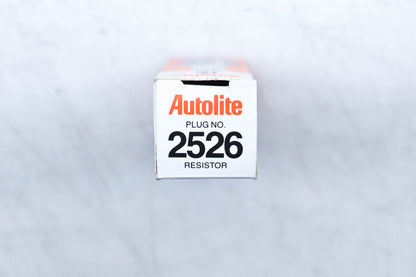 Autolite 2526 Copper Core Resistor Spark Plug Kit Qty 2 NOS