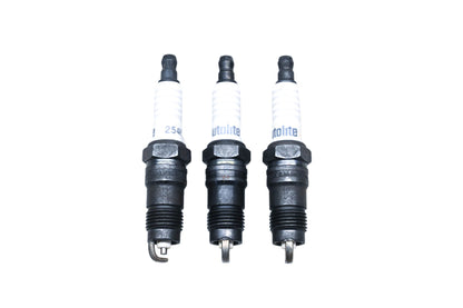 Autolite 2546 Copper Core Resistor Spark Plugs Qty 3 NOS