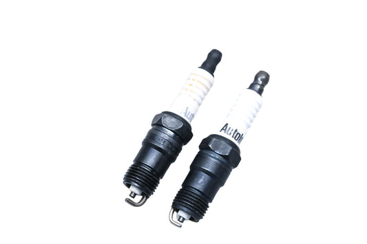 Autolite 765 Copper Core Resistor Spark Plugs Qty 2 NOS