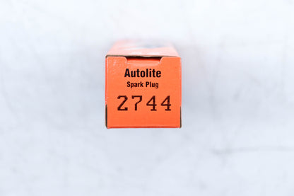 Autolite 2744 Copper Core Resistor Spark Plug Kit Qty 2 NOS