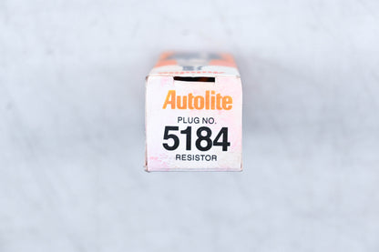 Autolite 5184 Copper Core Resistor Spark Plug Kit Qty 3 NOS