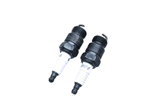 Autolite 35 Copper Core Regular Spark Plugs Qty 2 NOS