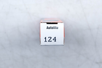 Autolite 124 Copper Core Resistor Spark Plugs Qty 2 NOS