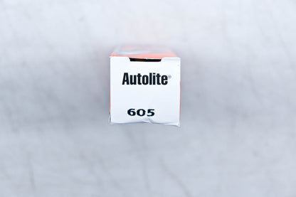 Autolite 605 Copper Core Resistor Spark Plugs Qty 2 NOS
